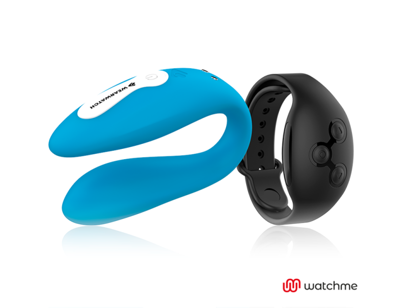 WEARWATCH - WATCHME DUAL TECHNOLOGY VIBRATOR INDIGO / JET