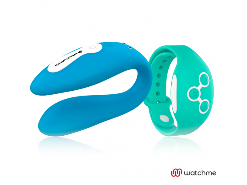 WEARWATCH - DUAL TECHNOLOGY WATCHME VIBRATOR INDIGO/SEAWATER