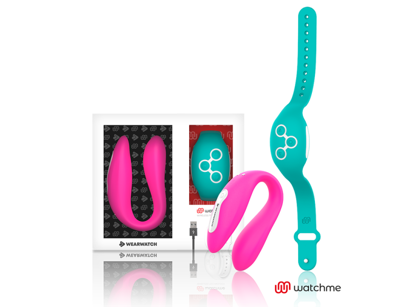 WEARWATCH - DUAL TECHNOLOGY WATCHME VIBRATOR FUCHSIA / SEAWATER