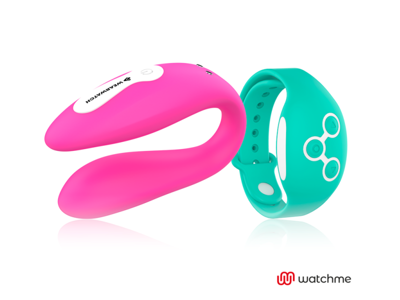 WEARWATCH - DUAL TECHNOLOGY WATCHME VIBRATOR FUCHSIA / SEAWATER