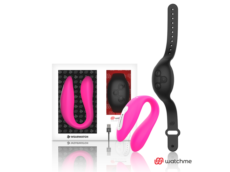 WEARWATCH - WATCHME DUAL TECHNOLOGY VIBRATOR FUCHSIA/AZABACHE