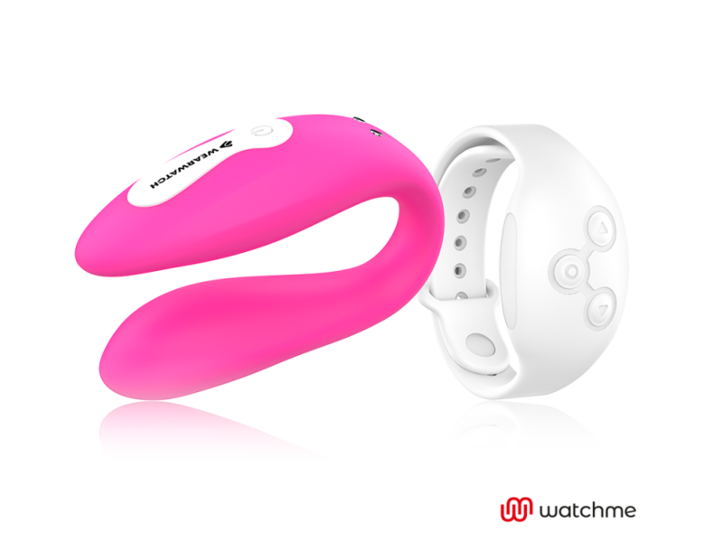 WEARWATCH - WATCHME DUAL TECHNOLOGY VIBRATOR FUCHSIA / SNOW