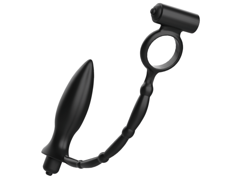 ADDICTED TOYS - ANAL PLUG WITH VIBRATORY RING