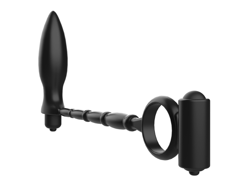 ADDICTED TOYS - ANAL PLUG WITH VIBRATORY RING