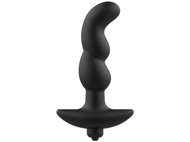 ADDICTED TOYS - ANAL MASSAGER WITH BLACK VIBRATION MODEL 2