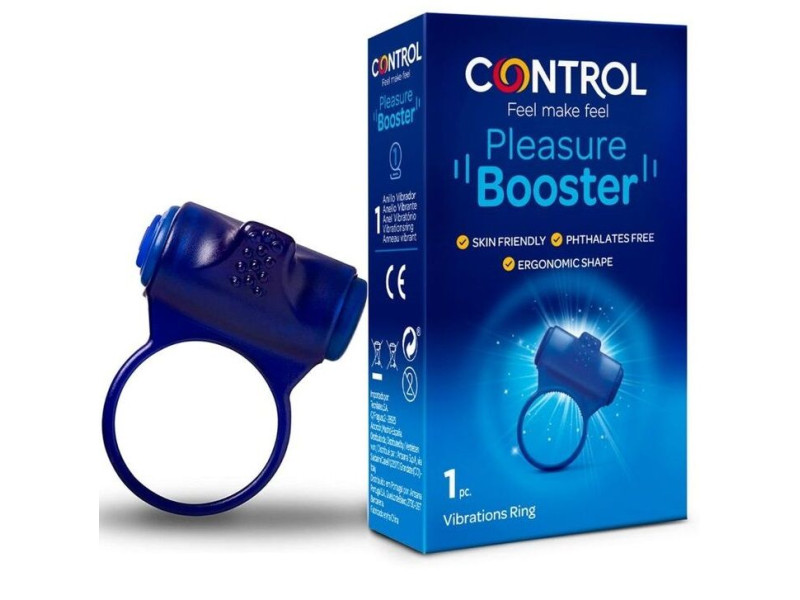 CONTROL - PLEASURE BOOSTER VIBRATOR RING