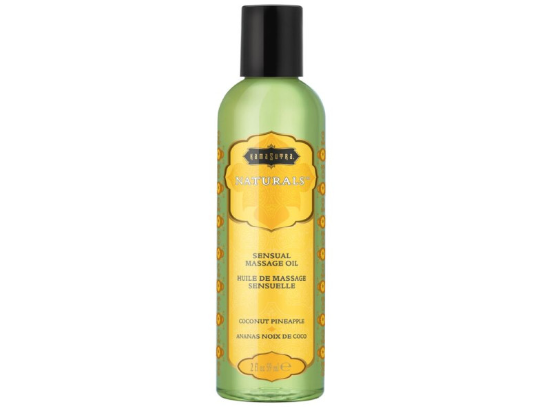 KAMASUTRA - NATURAL COCONUT AND PINEAPPLE MASSAGE OIL 59 ML