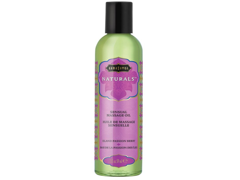 KAMASUTRA - NATURAL MASSAGE OIL ISLAND PASSION BERRY 59 ML