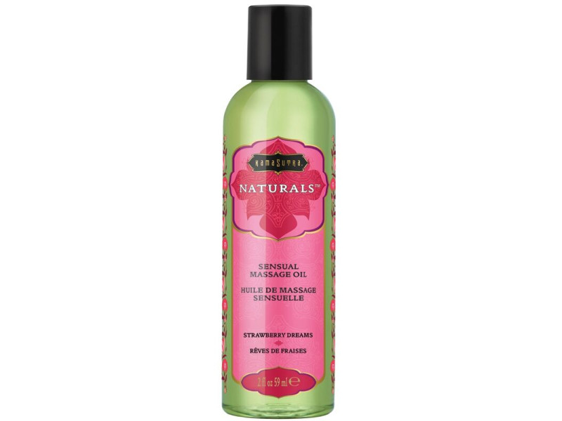 KAMASUTRA - NATURAL MASSAGE OIL STRAWBERRY DREAMS 59 ML