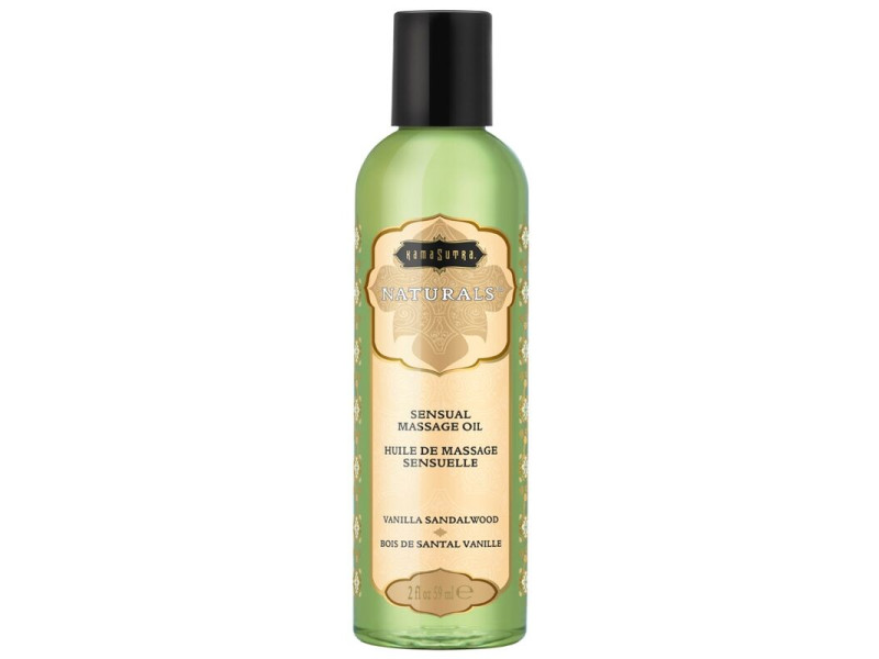 KAMASUTRA - NATURAL MASSAGE OIL VANILLA SANDALWOOD 59 ML