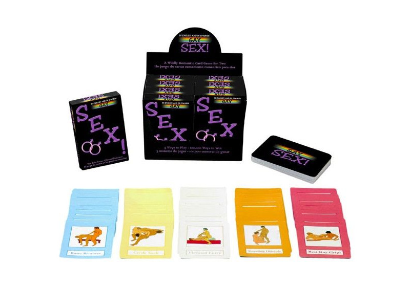 KHEPER GAMES - NAIPES DE SEXO GAY, GAY CARDS GAME ES/EN