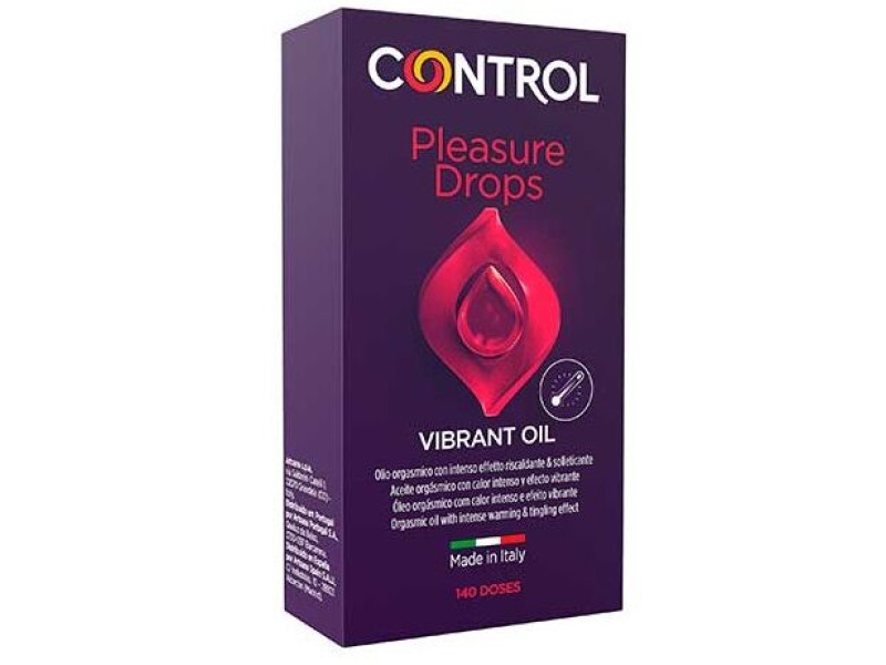 CONTROL - PLEASURE DROPS VIBRANT OIL