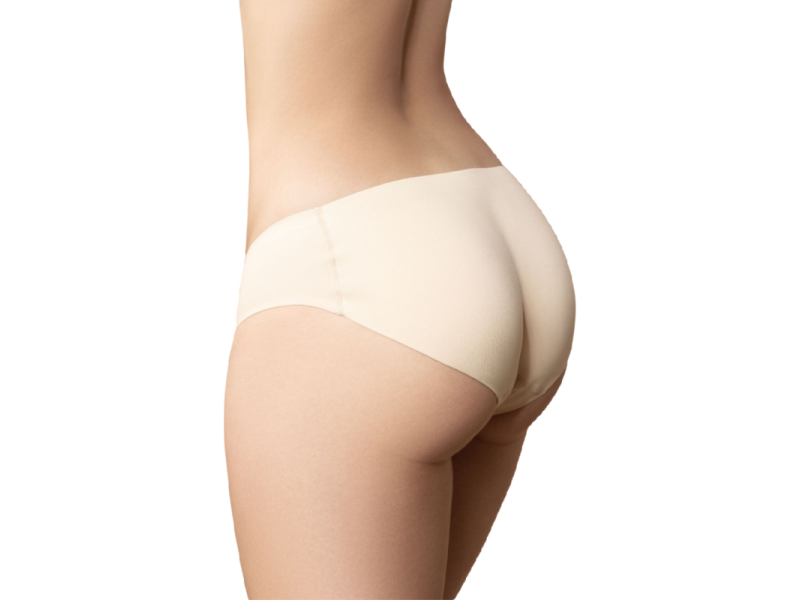 BYE-BRA - PANTIES SHORT WITH FILLING NALGAS SIZE L