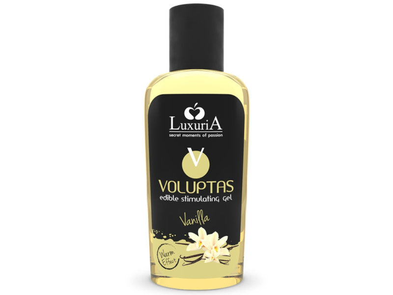 INTIMATELINE LUXURIA - VOLUPTAS EDIBLE MASSAGE GEL WARMING EFFECT - VANILLA 100 ML