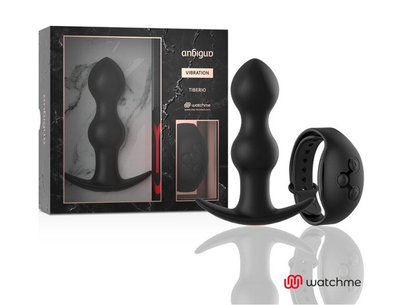 ANBIGUO - WATCHME REMOTE CONTROL PLUG ANAL VIBRATOR TIBERIO