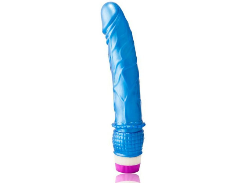 BAILE - WAVES OF PLEASURE VIBRATOR 23 CM BLUE