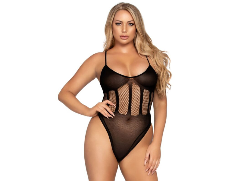 LEG AVENUE - BODYSUIT AND SKIRT SET ONE SIZE