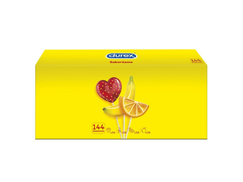 DUREX - PLEASURE FRUITS 144 UNITS