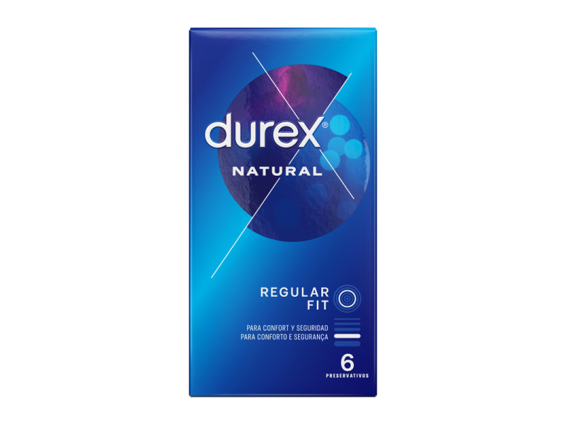 DUREX - NATURAL CLASSIC 6 UNITS