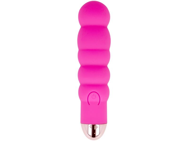 DOLCE VITA - RECHARGEABLE VIBRATOR SIX PINK 7 SPEEDS