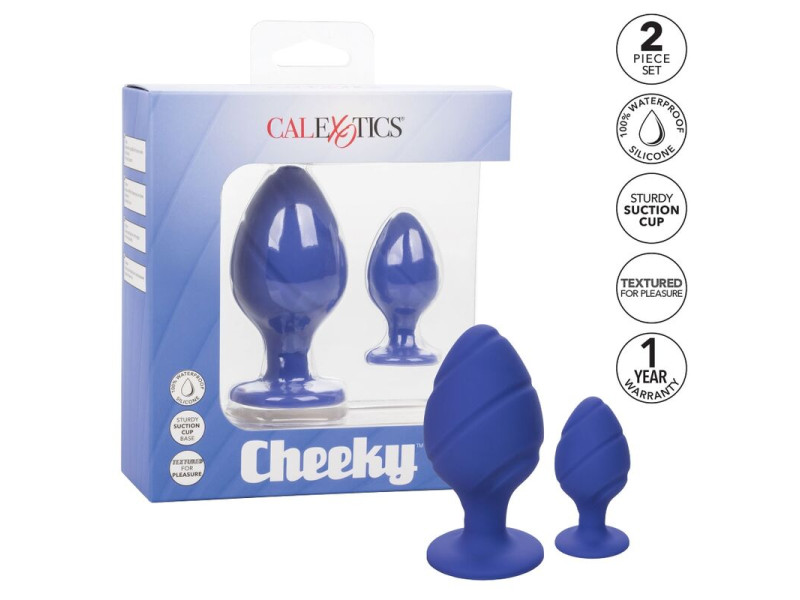 CALEXOTICS - CHEEKY BUTTPLUG PURPLE