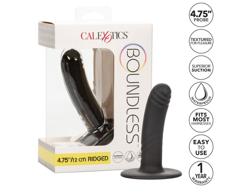 CALEXOTICS - BOUNDLESS DILDO 12 CM COMPATIBLE WITH HARNESS