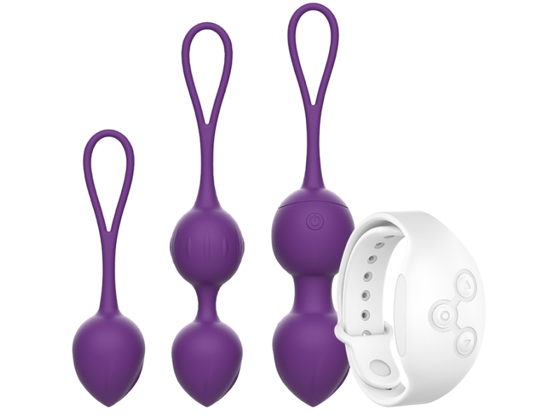 REWOLUTION - REWOBEADS VIBRATING BALLS REMOTE CONTROL WITH WATCHME TECHNOLOGY