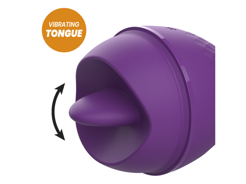 REWOLUTION - REWOLINGO VIBRATOR WITH TONGUE