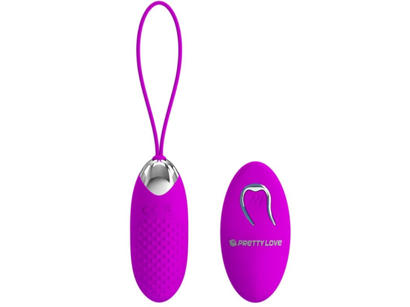 PRETTY LOVE - JOANNA VIBRATING EGG REMOTE CONTROL 12 MODES