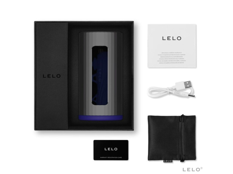 LELO - F1S V2 MASTURBATOR WITH BLUE AND METAL SDK TECHNOLOGY