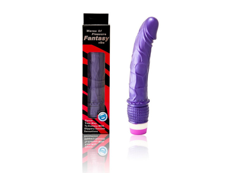 BAILE - WAVES OF PLEASURE VIBRATOR 23 CM PURPLE