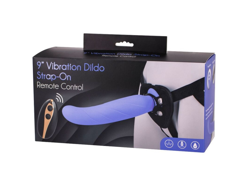 SEVEN CREATIONS - STRAP ON HARNESS WITH DILDO 24 CM