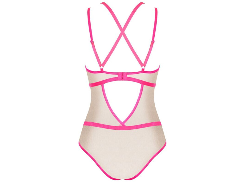 OBSESSIVE - NUDELIA TEDDY - PINK S/M