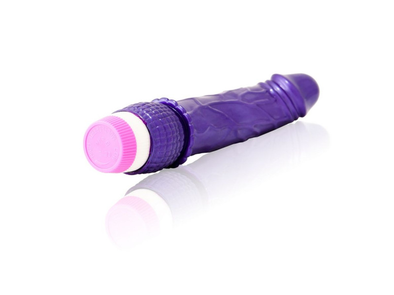BAILE - WAVES OF PLEASURE VIBRATOR 23 CM PURPLE