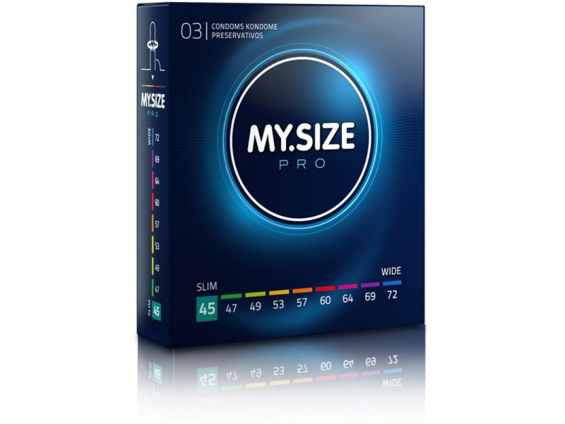 MY SIZE - PRO CONDOMS 45 MM 3 UNITS