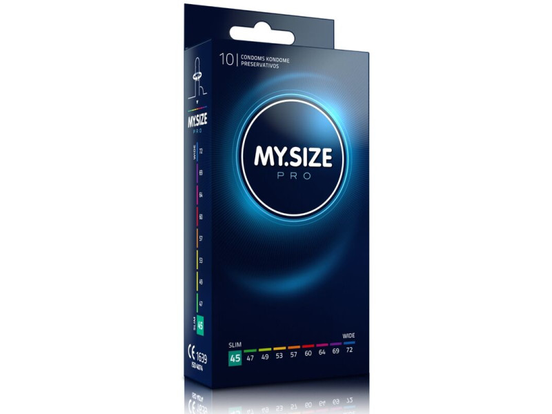 MY SIZE - PRO CONDOMS 45 MM 10 UNITS