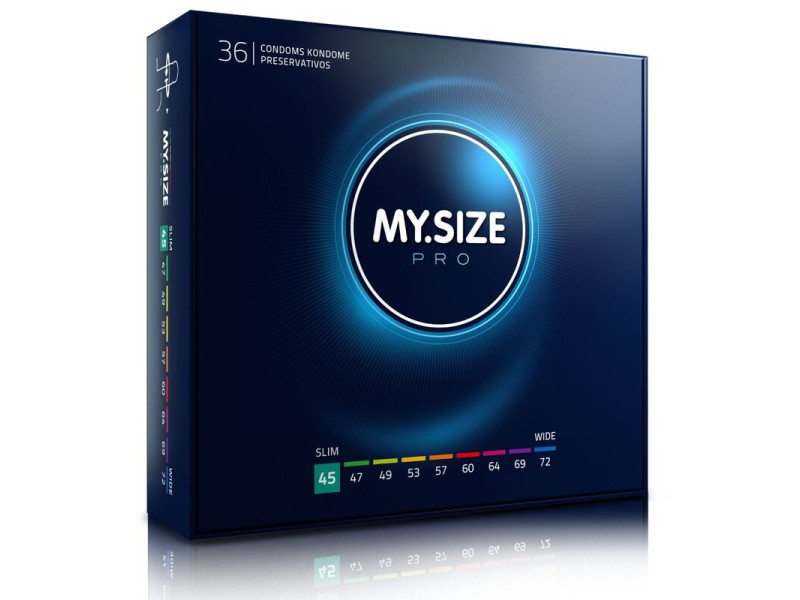 MY SIZE - PRO CONDOMS 45 MM 36 UNITS