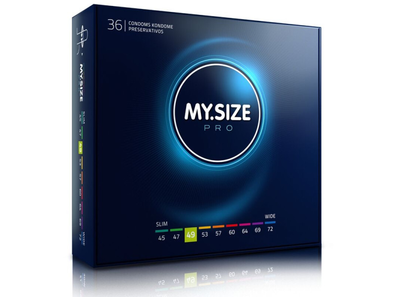 MY SIZE - PRO CONDOMS 49 MM 36 UNITS