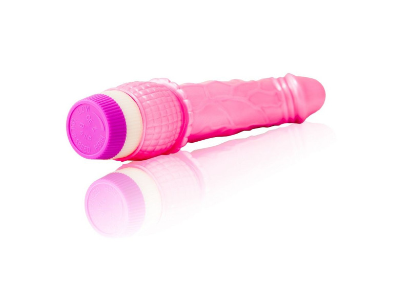 BAILE - WAVES OF PLEASURE VIBRATOR 23 CM PINK