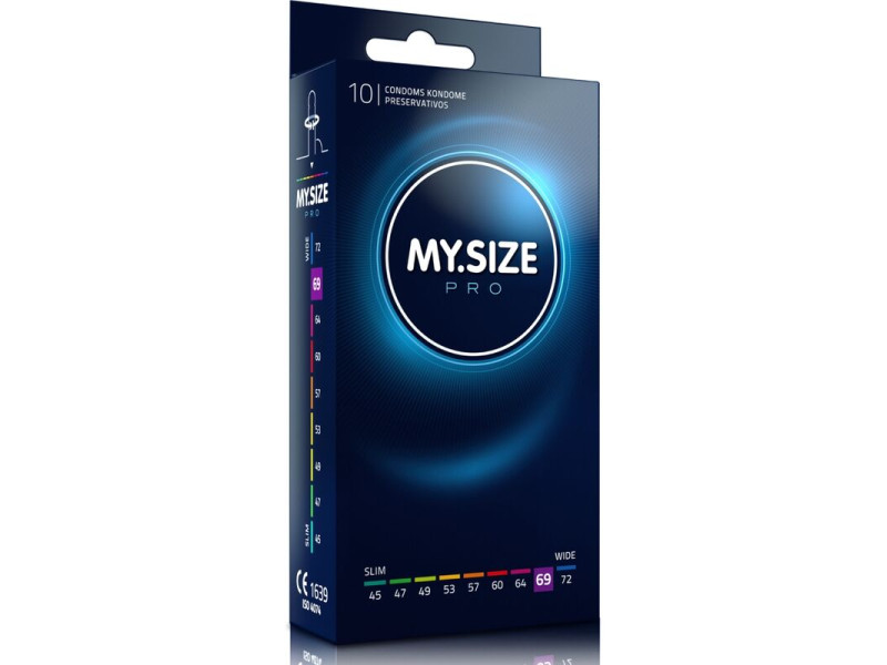 MY SIZE - PRO CONDOMS 69 MM 10 UNITS