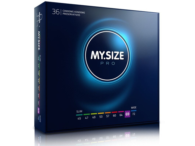 MY SIZE - PRO CONDOMS 69 MM 36 UNITS