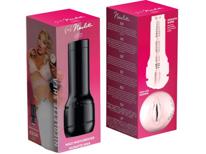 KIIROO - FEEL NICOLETTE SHEA - STARS COLLECTION STROKERS