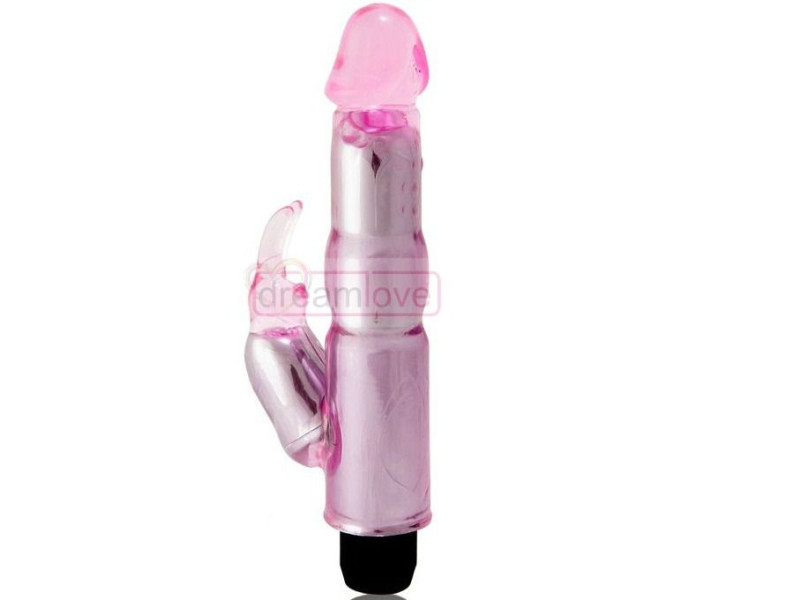 BAILE - VIBRATOR WITH ADJUSTABLE PINK STIMULATOR