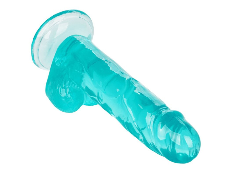 CALEXOTICS - SIZE QUEEN DILDO BLUE 15.3 CM