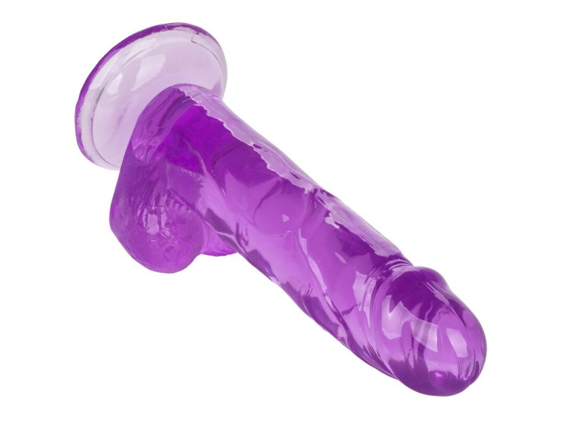 CALEXOTICS - SIZE QUEEN DILDO PURPLE 15.3 CM