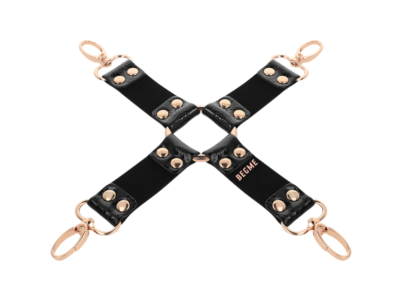 BEGME - BLACK EDITION VEGAN LEATHER HOG TIE