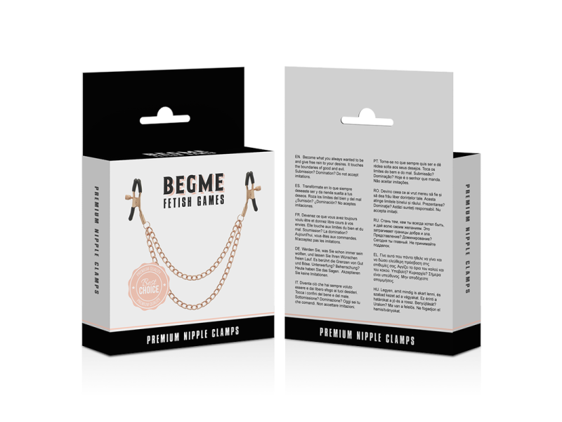 BEGME - BLACK EDITION PREMIUM NIPPLE CLAMPS