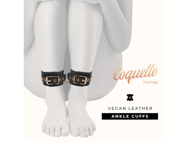 COQUETTE CHIC DESIRE - FANTASY ANKLE CUFFS WITH NEOPRENE LINING