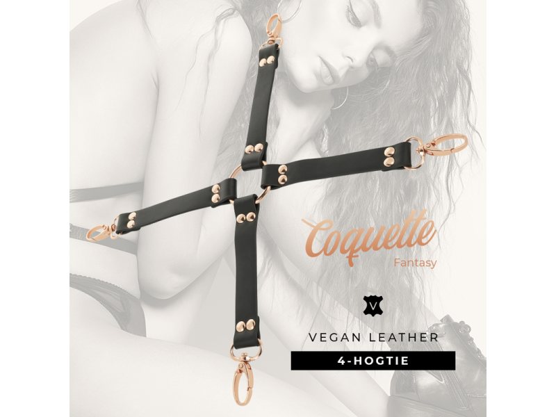 COQUETTE CHIC DESIRE - FANTASY VEGAN LEATHER HOG TIE