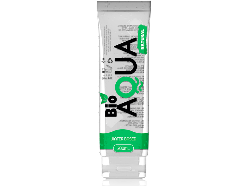 BIOAQUA - LUBRICANT NATURAL INGREDIENTS WATER BASED 200 ML